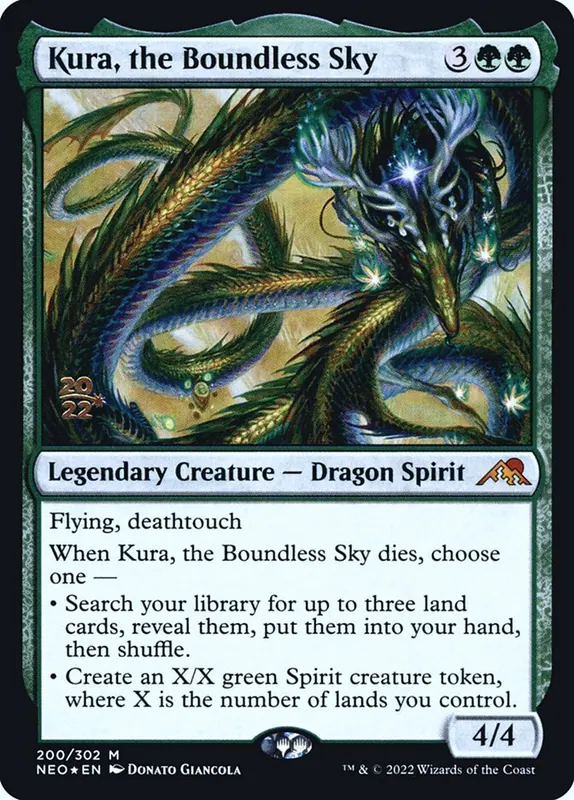 Kura, the Boundless Sky [Kamigawa: Neon Dynasty Promos]