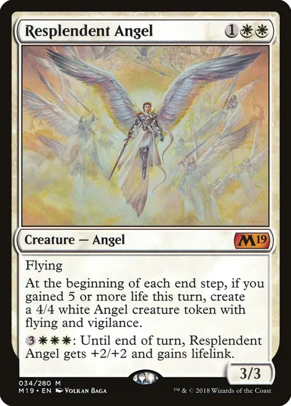 Resplendent Angel [Core Set 2019]