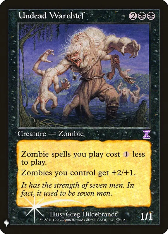 Undead Warchief [The List]
