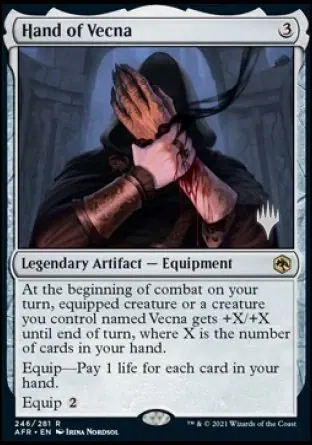 Hand of Vecna (Promo Pack) [Dungeons & Dragons: Adventures in the Forgotten Realms Promos]