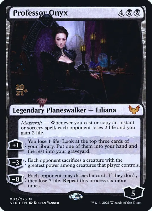 Professor Onyx [Strixhaven: School of Mages Promos]
