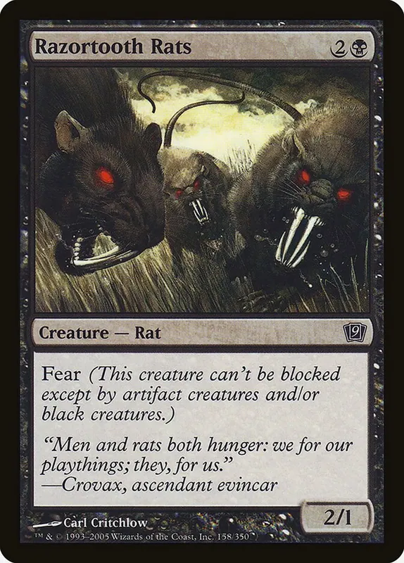 Razortooth Rats [Ninth Edition]