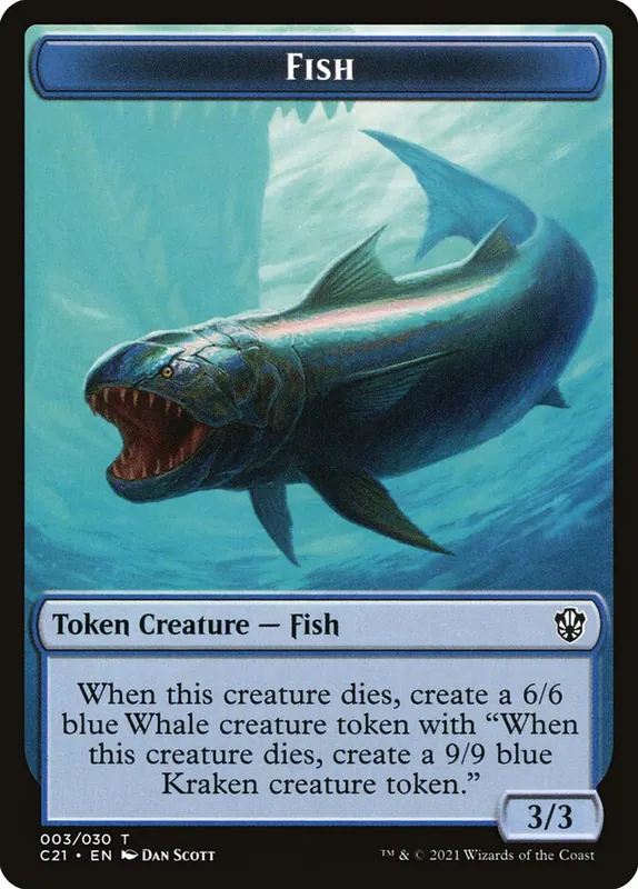 Fish [Commander 2021 Tokens]