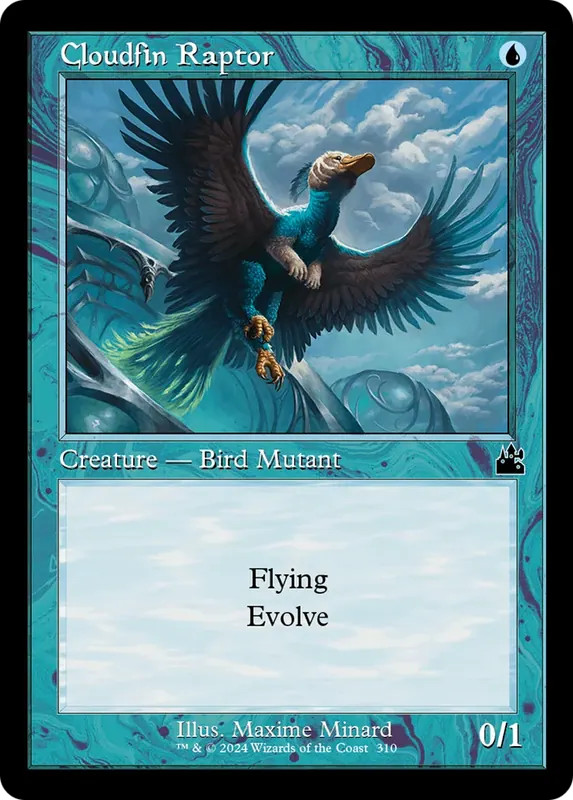 Cloudfin Raptor (Retro Frame) [Ravnica Remastered]