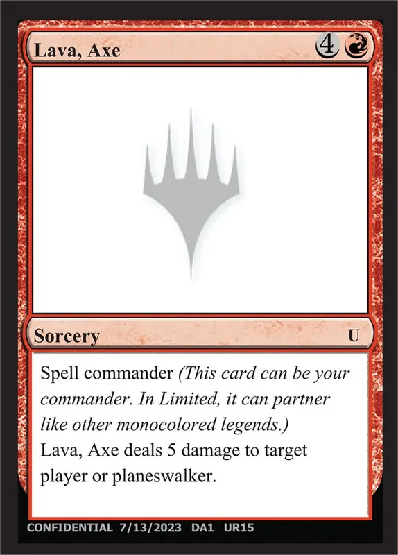 Lava, Axe [Unknown Event]