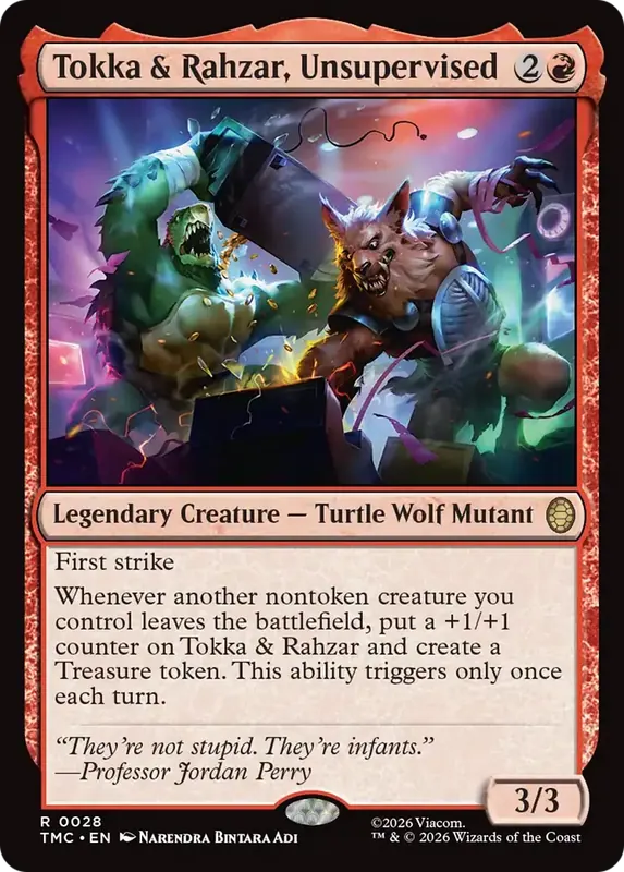 Tokka & Rahzar, Unsupervised [Teenage Mutant Ninja Turtles Commander]