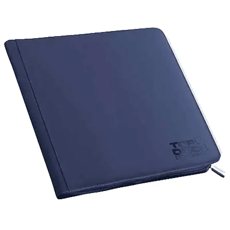 Top Deck - Carpeta Premium Binder 12 Bolsillos - Azul