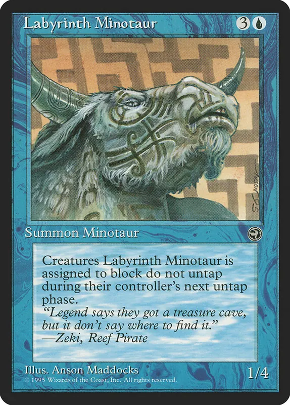 Labyrinth Minotaur [Homelands]