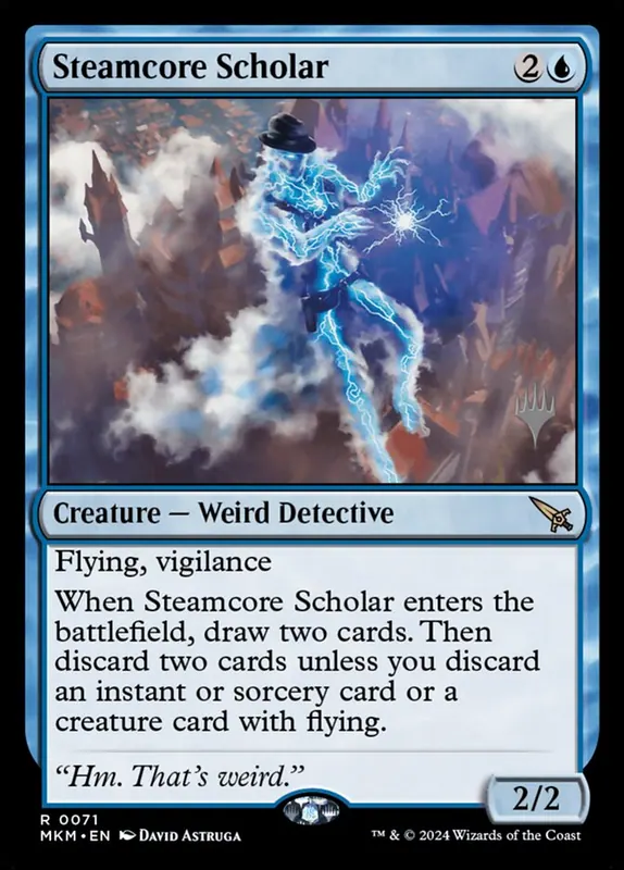 Steamcore Scholar [Murders at Karlov Manor Promos]
