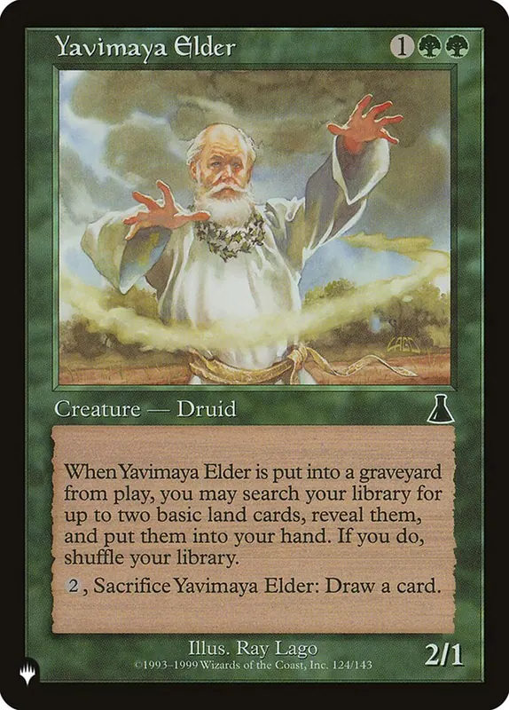 Yavimaya Elder [The List]