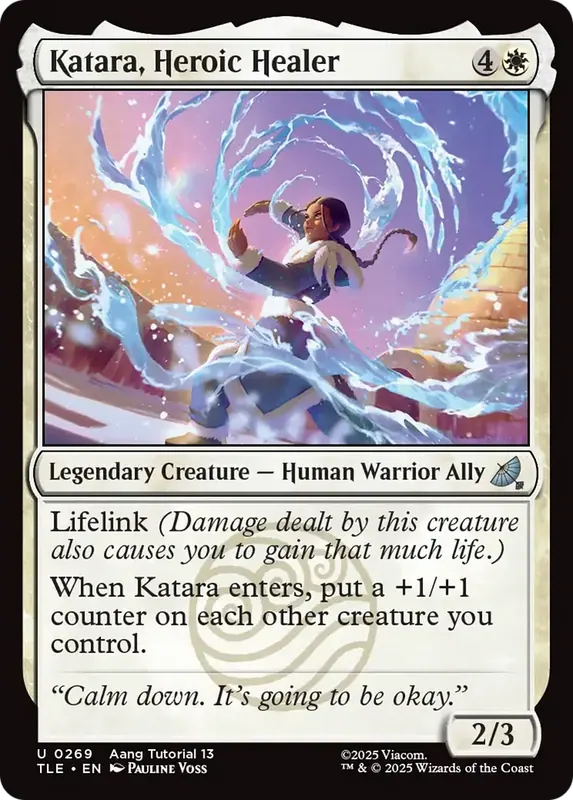 Katara, Heroic Healer (0269) [Avatar: The Last Airbender: Eternal-Legal]