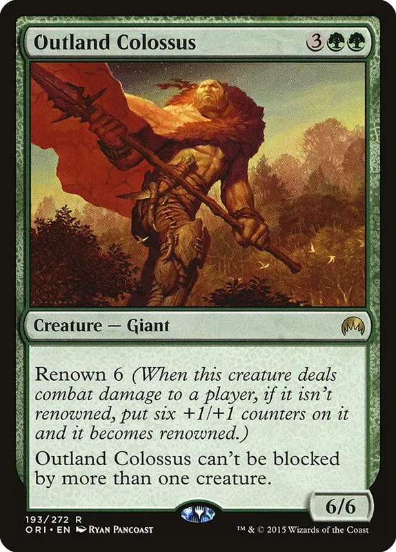 Outland Colossus - Español [Magic Origins]