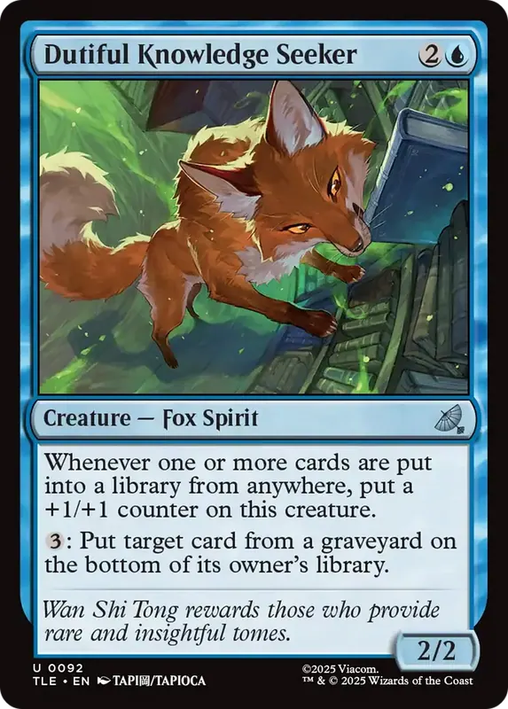 Dutiful Knowledge Seeker [Avatar: The Last Airbender: Eternal-Legal]