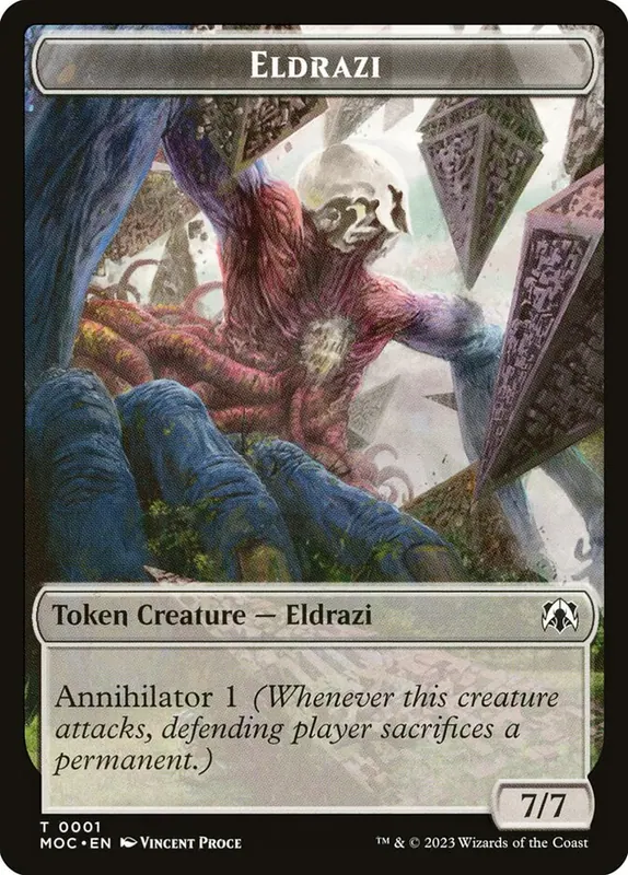 Eldrazi [March of the Machine Commander Tokens]