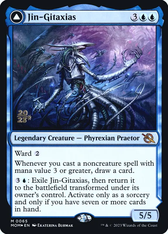 Jin-Gitaxias // The Great Synthesis [March of the Machine Promos]