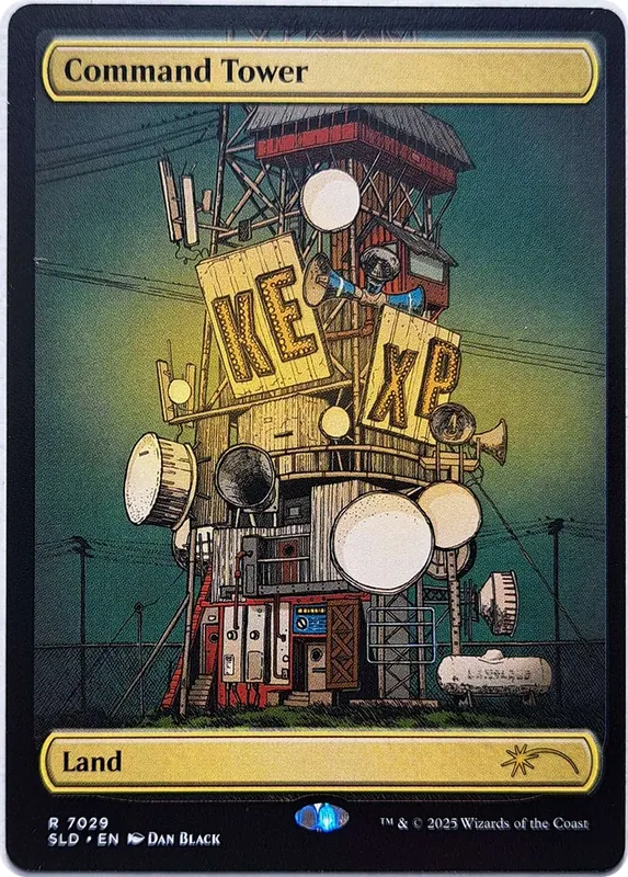 Command Tower (7029) (Rainbow Foil) [Secret Lair Drop Series]