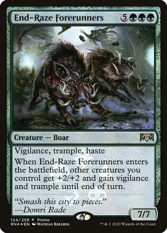 End-Raze Forerunners [Ravnica Allegiance Promos]