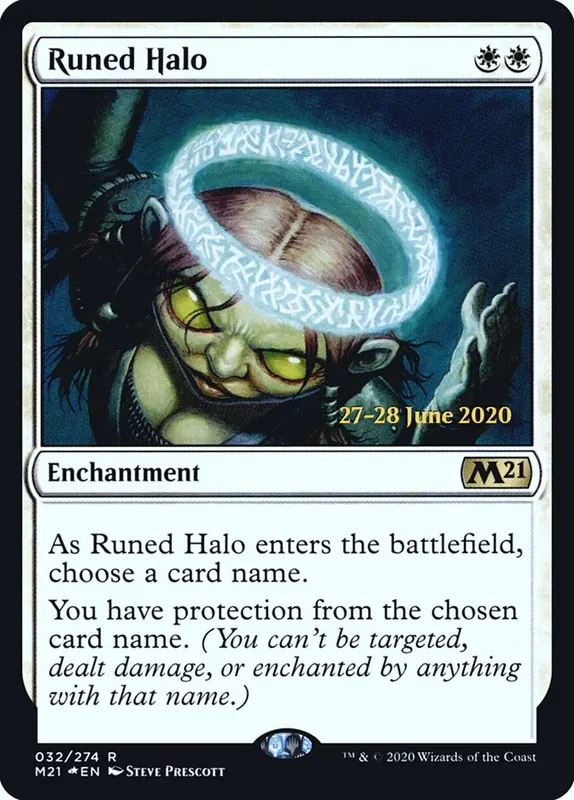 Runed Halo [Core Set 2021 Promos]