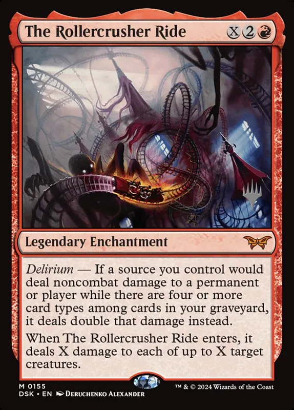 The Rollercrusher Ride [Duskmourn: House of Horror Promos]