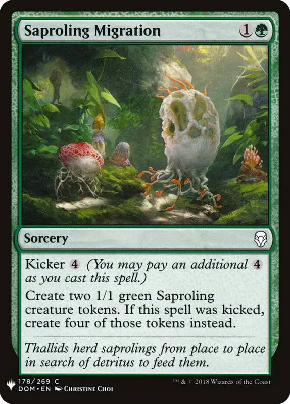 Saproling Migration [The List]