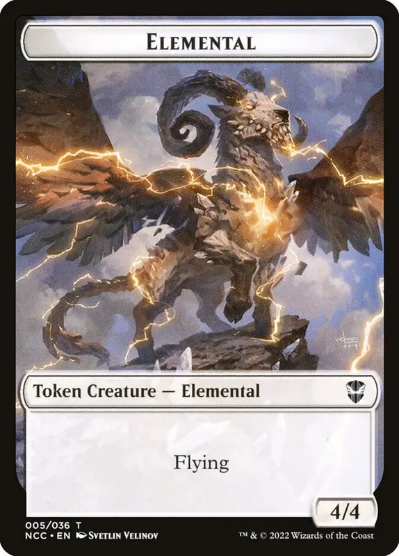 Elemental [New Capenna Commander Tokens]