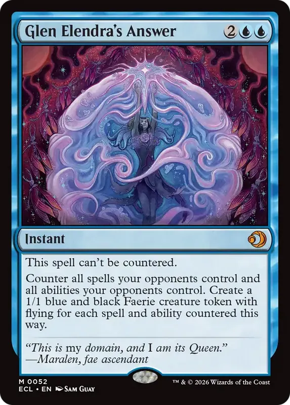 Glen Elendra's Answer [Lorwyn Eclipsed]