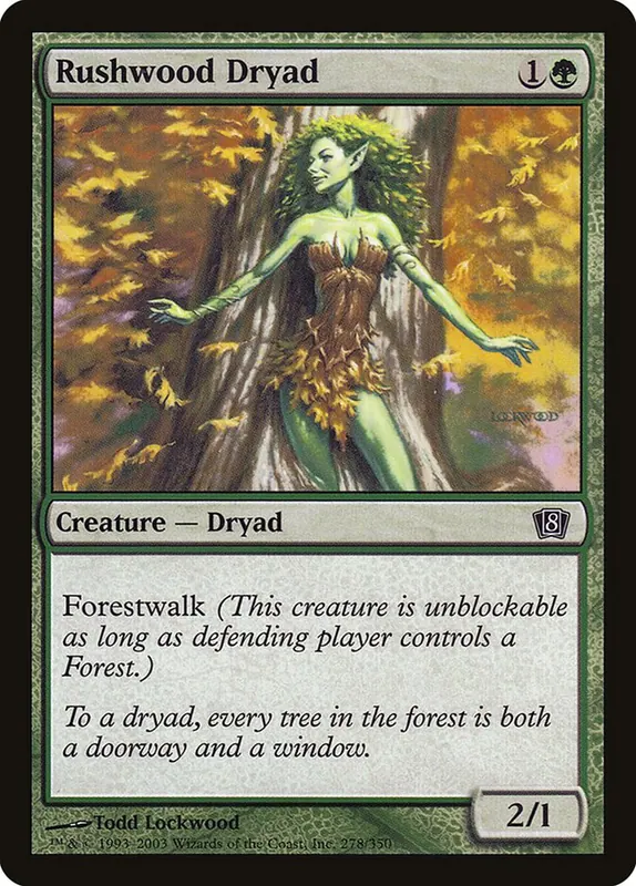 Rushwood Dryad [Eighth Edition]