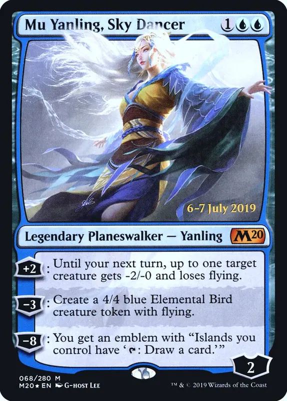 Mu Yanling, Sky Dancer [Core Set 2020 Promos]