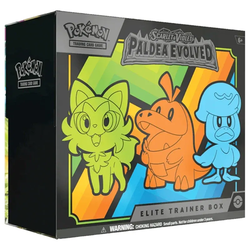 Pokémon Elite Trainer Box - Paldea Evolved - Ingles & Español