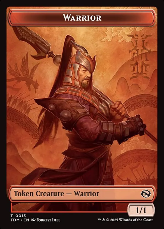 Warrior [Tarkir: Dragonstorm Tokens]