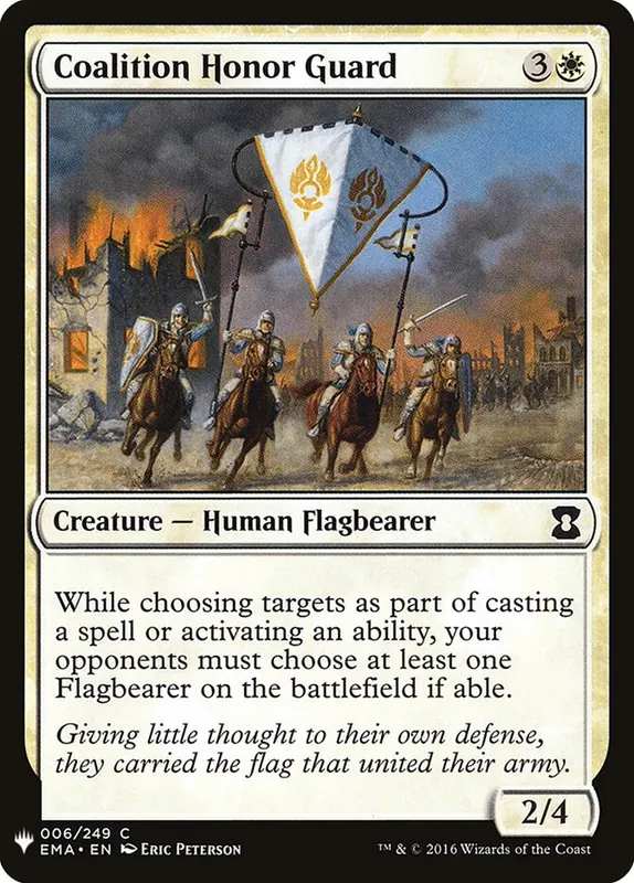 Coalition Honor Guard [The List]