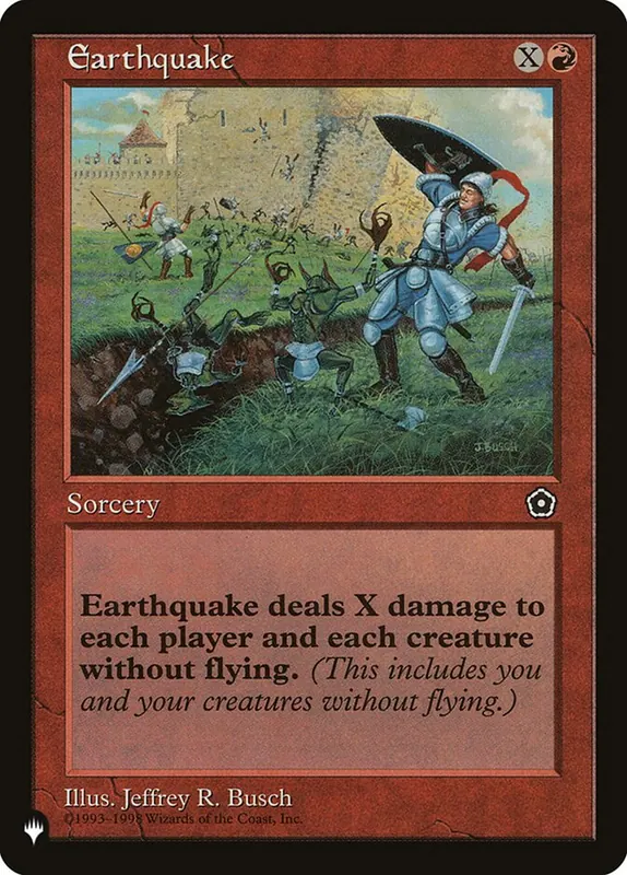 Earthquake [The List]