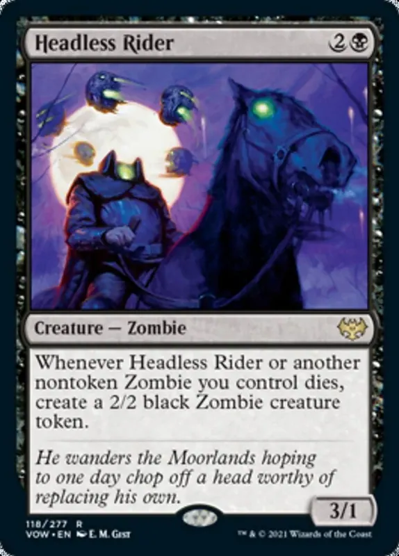 Headless Rider [Innistrad: Crimson Vow]