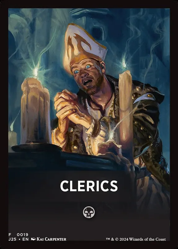 Clerics [Foundations Jumpstart Front Cards]