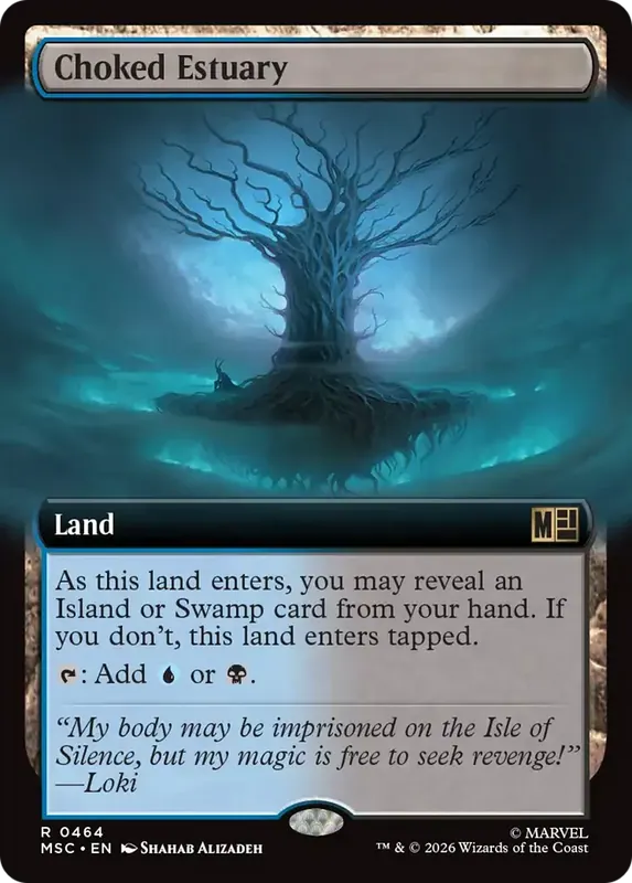 Choked Estuary (Extended Art) [Marvel Super Heroes Commander]