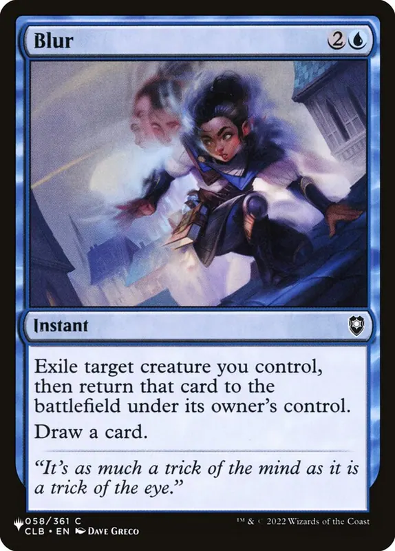 Blur [The List]