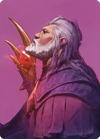 Urza, Lord High Artificer Art Card [Commander Masters Art Series]