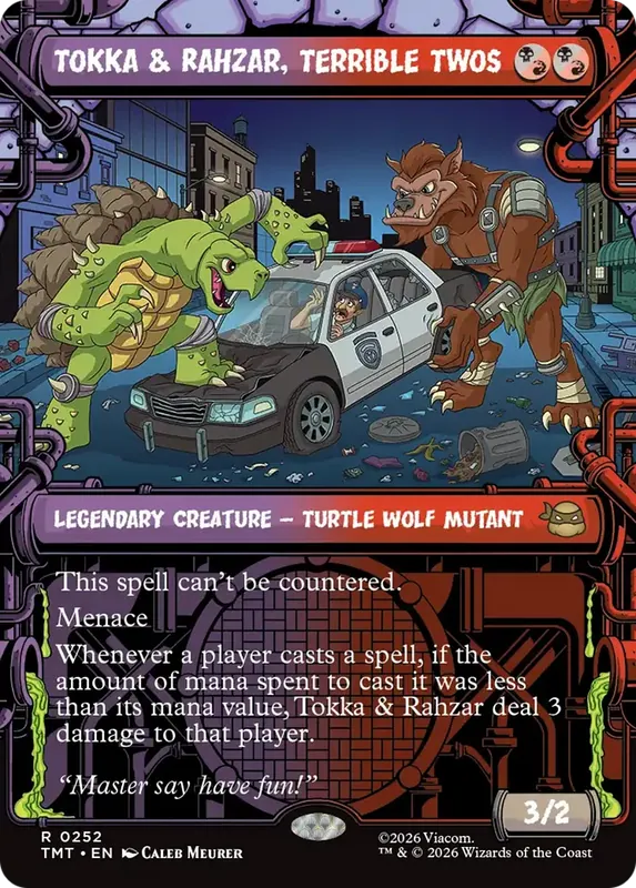 Tokka & Rahzar, Terrible Twos (Showcase) [Teenage Mutant Ninja Turtles]