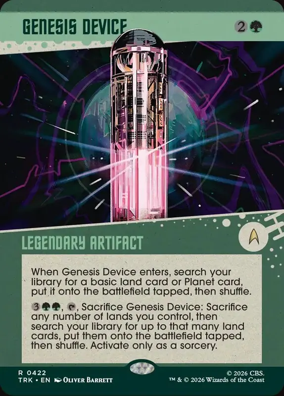 Genesis Device [Star Trek]