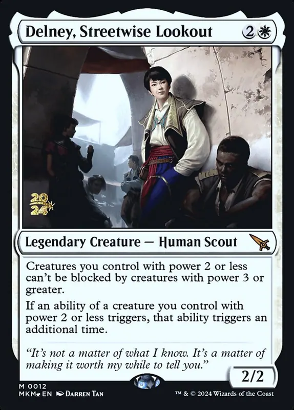 Delney, Streetwise Lookout [Murders at Karlov Manor Promos]