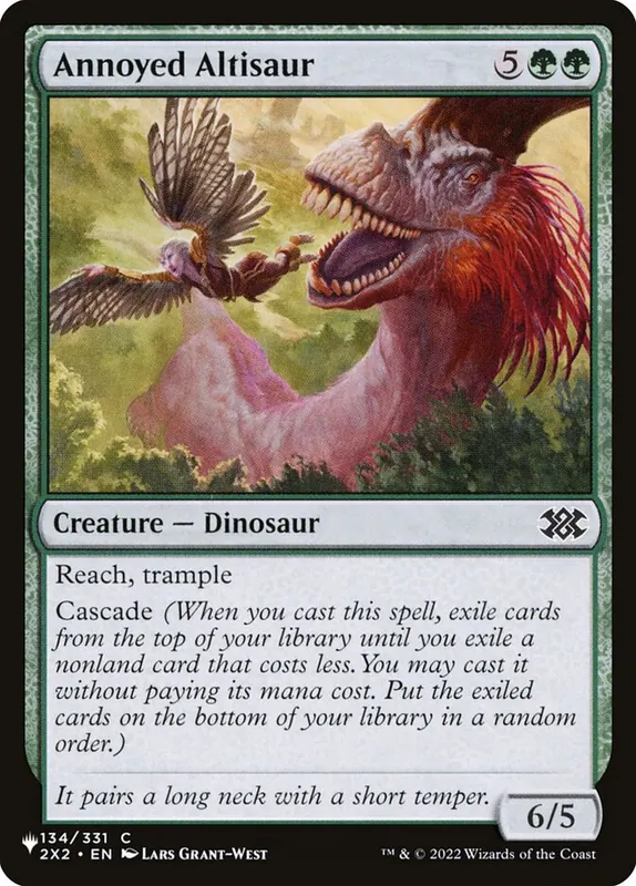 Annoyed Altisaur [The List]