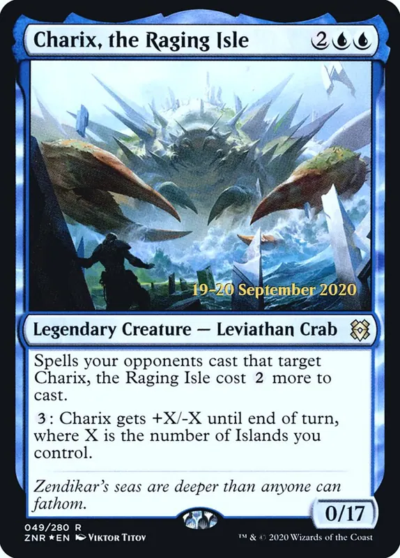 Charix, the Raging Isle [Zendikar Rising Promos]