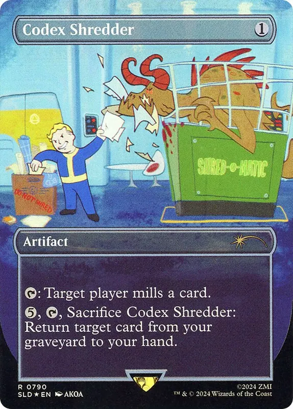 Codex Shredder [Secret Lair Drop]