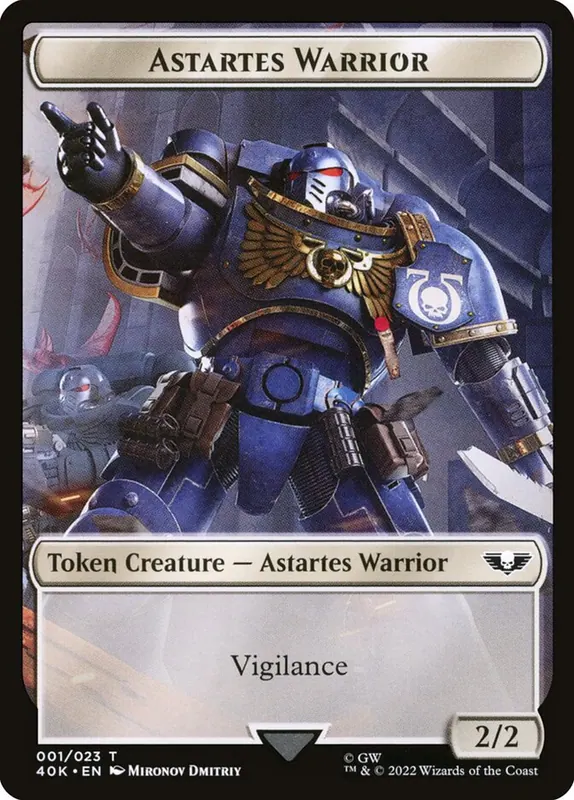 Astartes Warrior [Warhammer 40,000 Tokens]