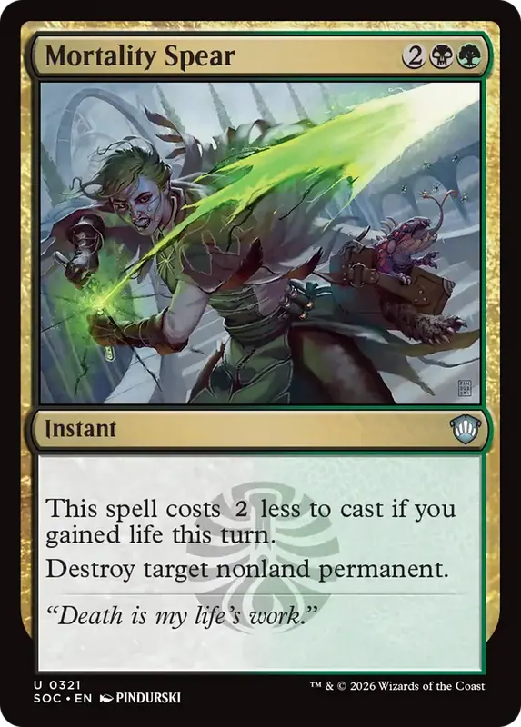Mortality Spear [Secrets of Strixhaven Commander]