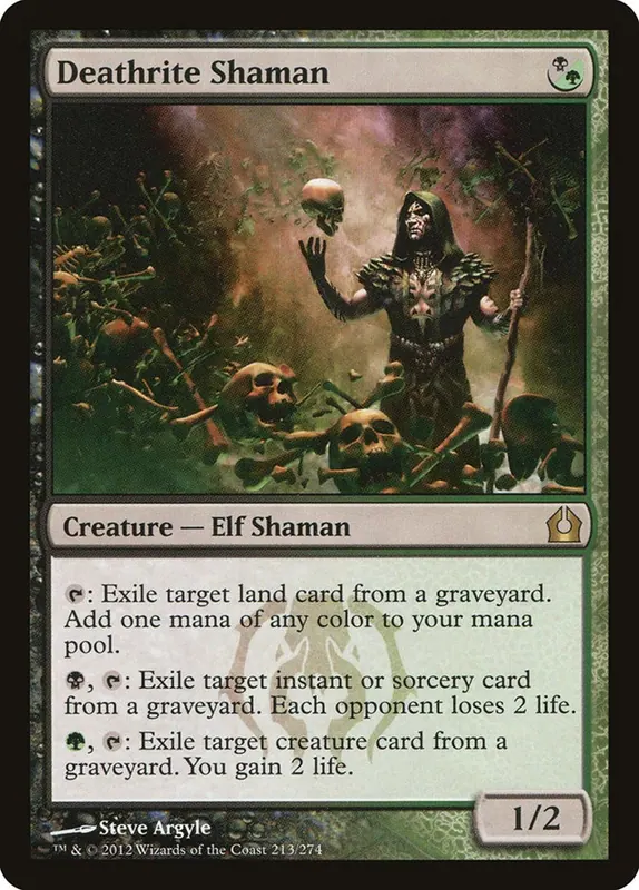Deathrite Shaman [Return to Ravnica] - Español