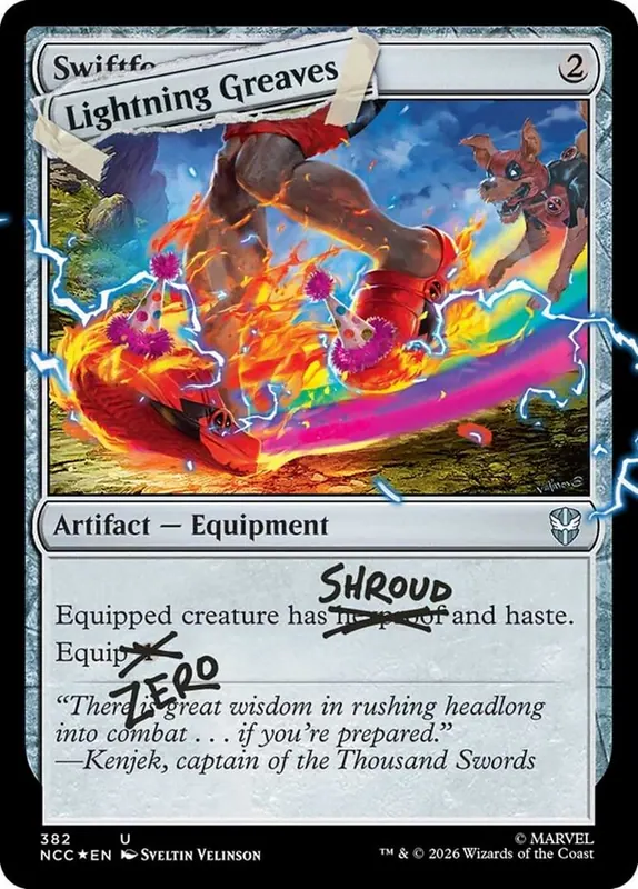 Lightning Greaves [Secret Lair Drop]