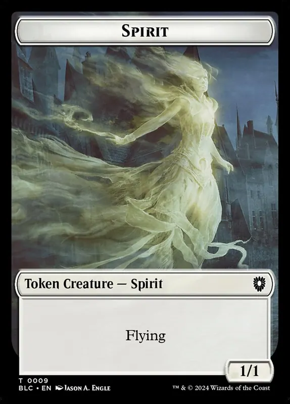 Spirit [Bloomburrow Commander Tokens]