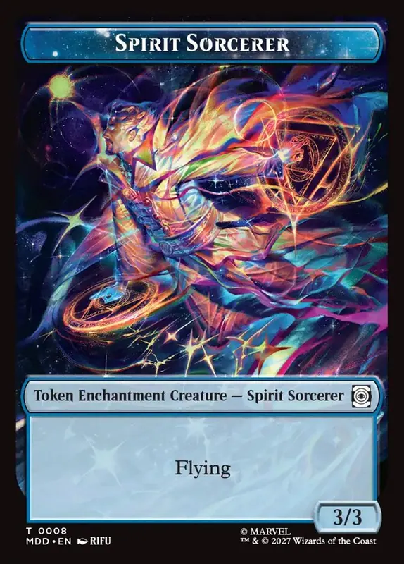 Spirit Sorcerer Token [Marvel: Darkhold Destiny Tokens]