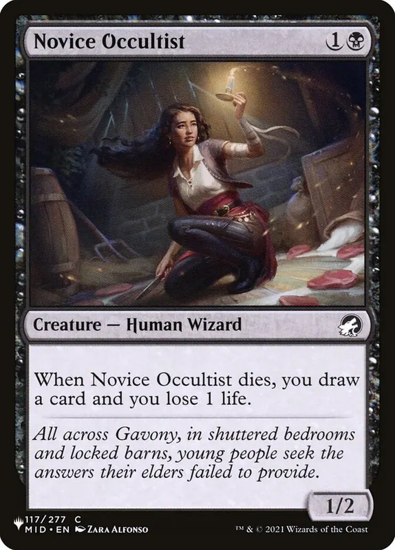 Novice Occultist [The List]